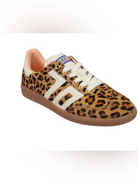 Back 70 leapard print sneakers